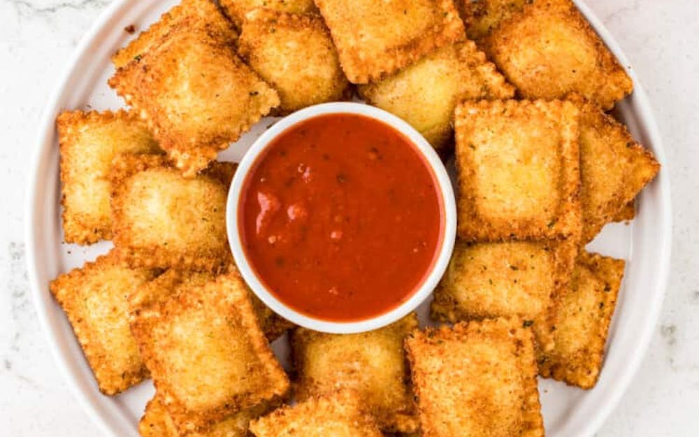 Fried Cheese Ravioli