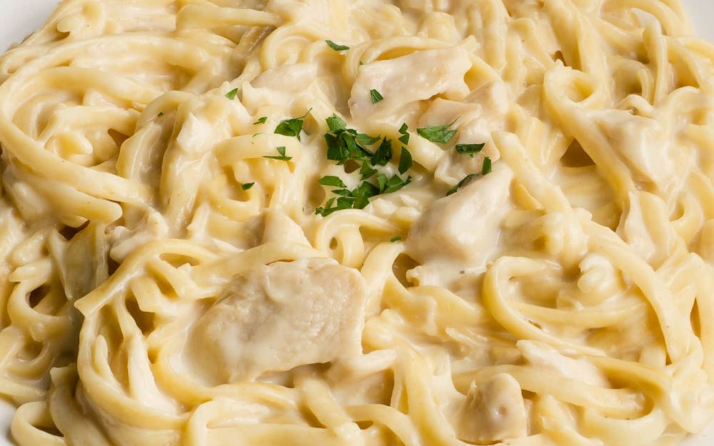 Fettuccine Chicken Alfredo