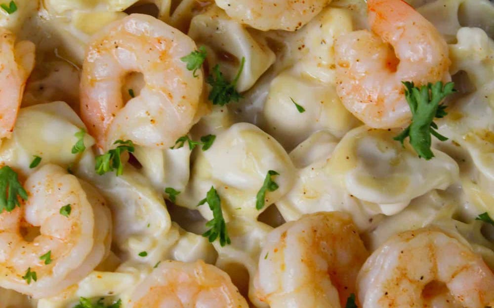 Prawns & Basil