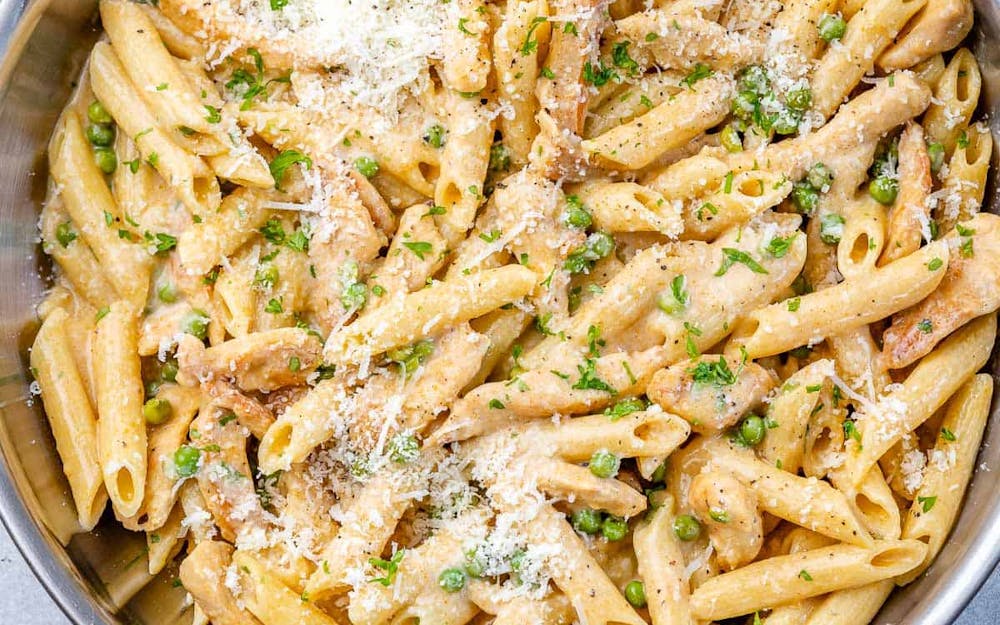 Rigatoni Chicken Carbonara