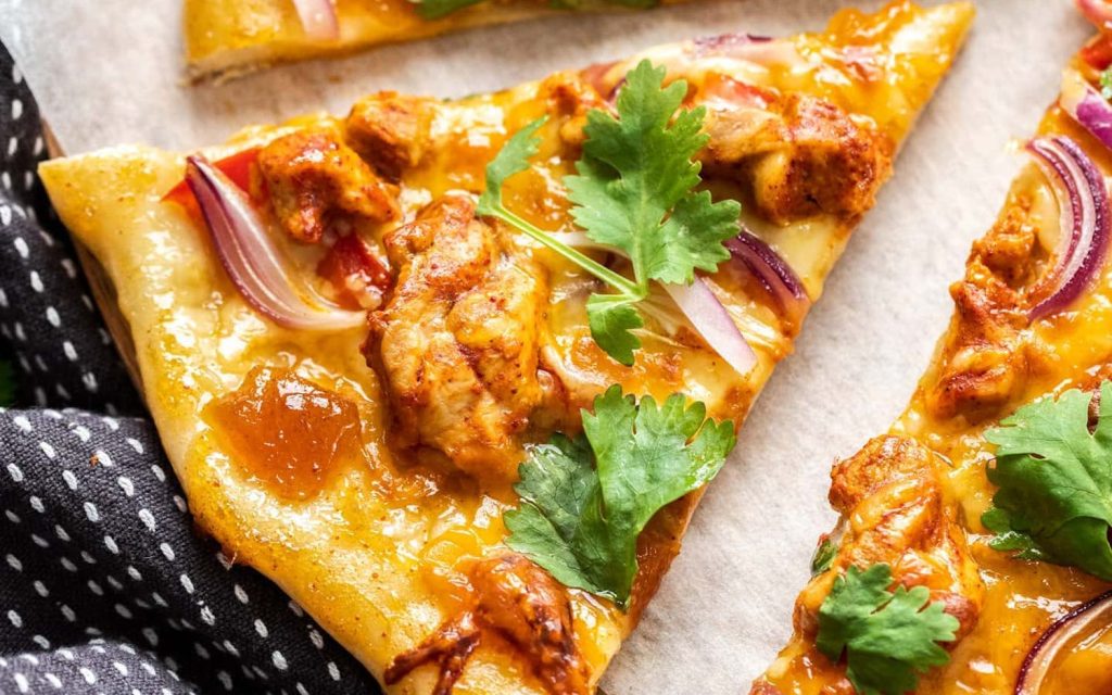 Chicken Tandoori Tikka Pizza